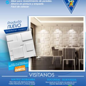 Paneles PVC 3D cuadros