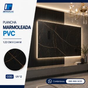Plancha Marmoleada PVC